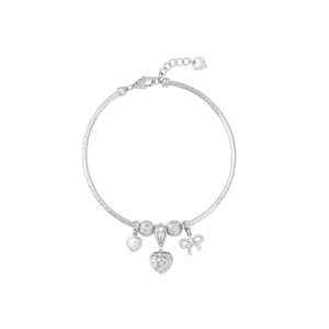 Vòng tay Bạc đính đá NLJSilver